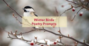 winter birds poetry prompts